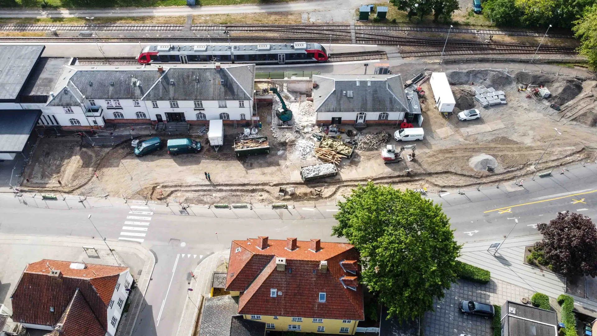 Nykøbing Sj St udefra