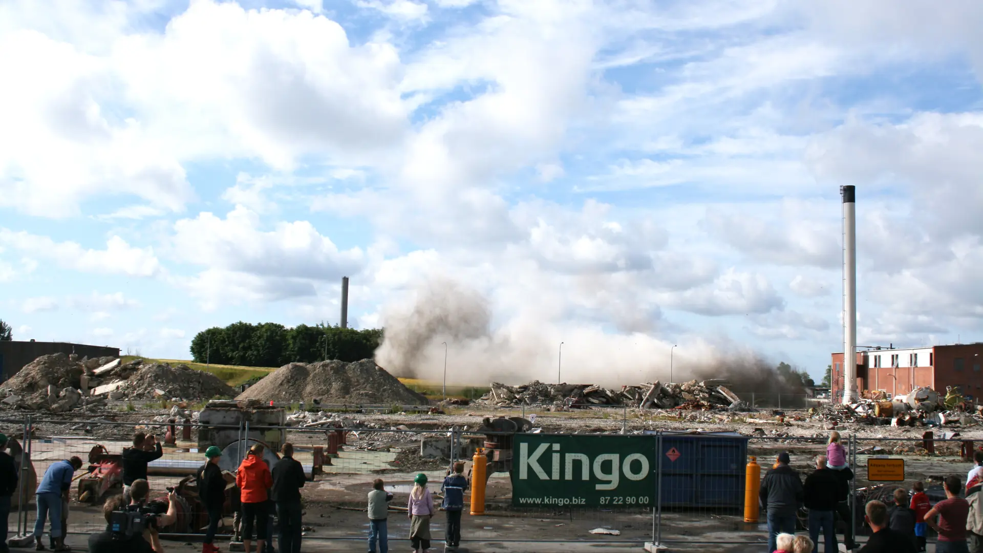 Skorsten Efter Nedbrydning