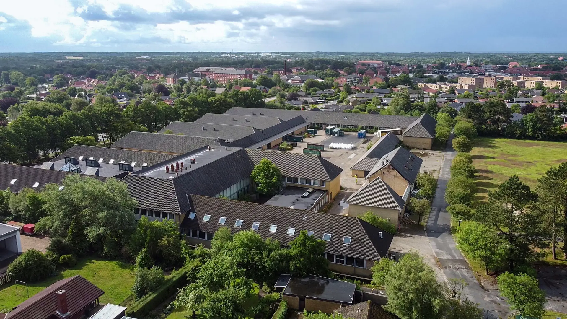 Brorsonskolen fra oven