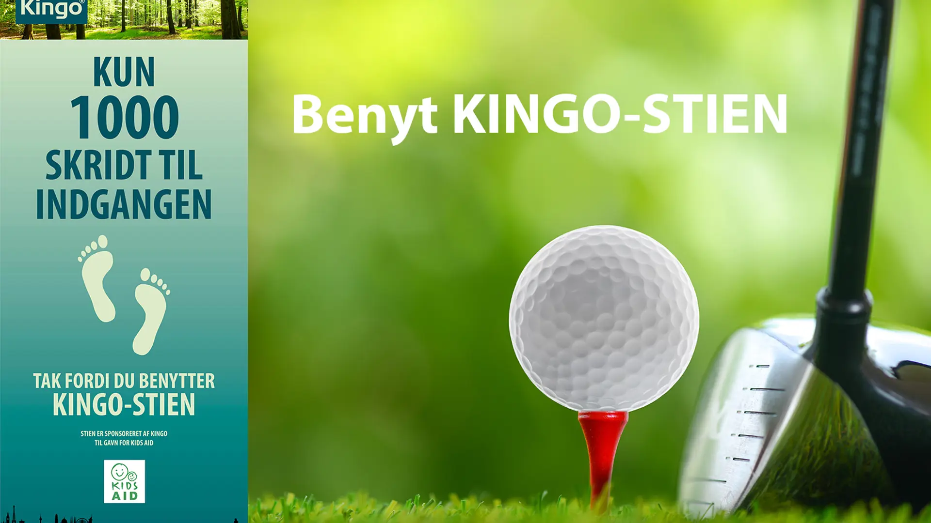 Benyt Kingo Stien