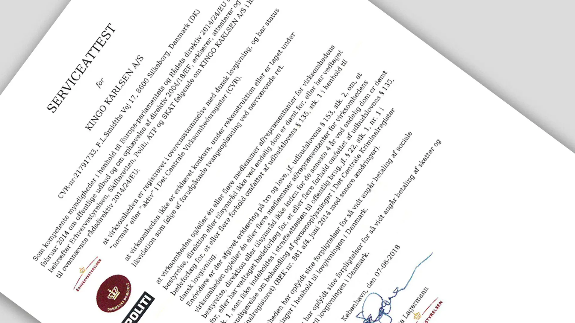 Serviceattest 20180607 Billede