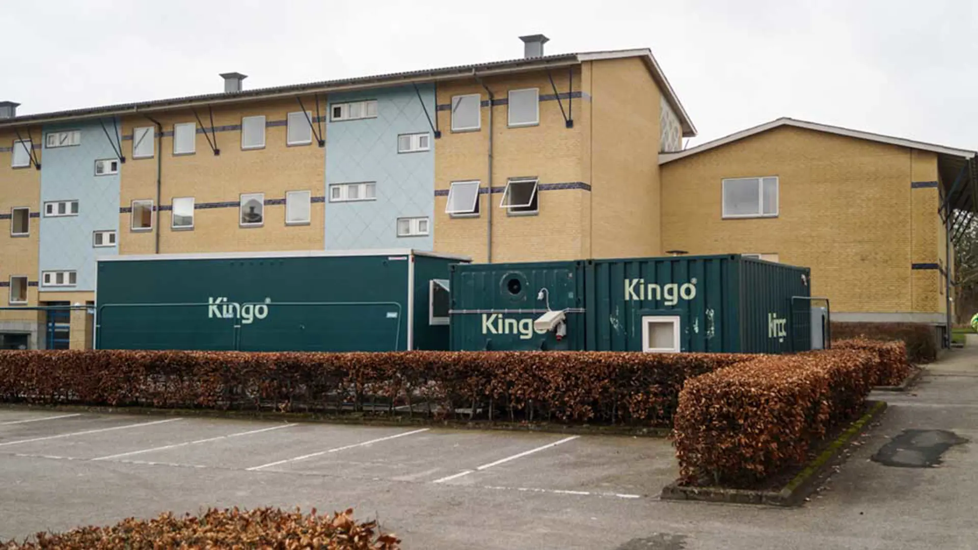 Miljoevogn Miljoesug Undertryk Af Bygning