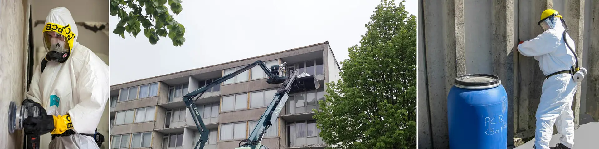 PCB Undersoegelse I Nedrivningsbranchen Billedfrise B2000xh500px