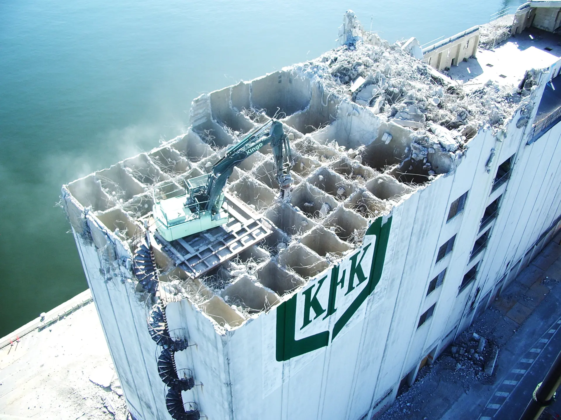 Totalnedbrydning Silo